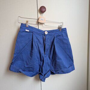 Shelter Clothing Safari Shorts in Blueberry